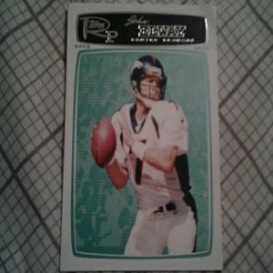 John Elsa football card